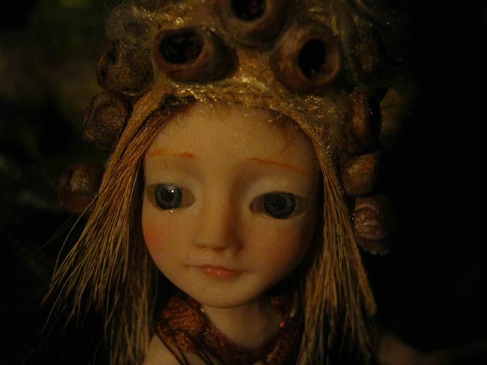 Ooak Pixie Ranien and magic Seeds